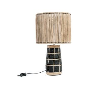 Bazar Bizar - Lampe De Table - Skiathos - Noir Naturel