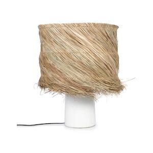 Bazar Bizar - Lampe De Table - Pandan - Blanc Naturel