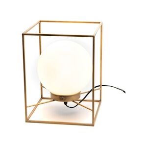 AMADEUS Lampe table Lyna E27_40W - Cuivre Métal Amadeus 23x23 cm