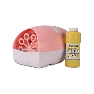 Machine à bulles mobile pour enfant ROSE/BLANC avec liquide G002GCA