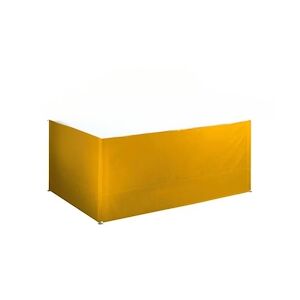 Panneau latéral pour tente de réception - jaune - 6.000 mm - VKF Renzel
