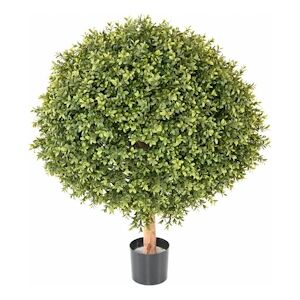 VERT ESPACE plante artificielle buis boule uv resistant 72 cm