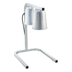 Metro Professional Lampe chauffante sur pied GWL2000, aluminium anodisé, 36x50x75