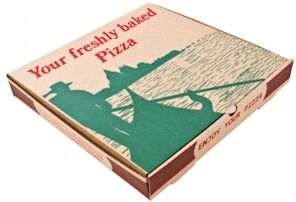 Sans Marque Carton à pizza 35,5cm