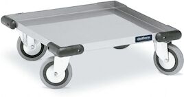 Distform Chariot Inox pour Paniers sans Poignée Acier inoxydable 520x520x250mm