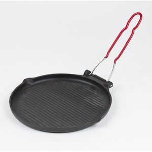 Invicta Grill rond en 23cm Noir Rond Fonte