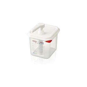 Araven Bac HACCP GN 1/6 à pompe 2.6 L