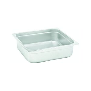 DBMARK - GNP12200 - Bac GN 1/2 en acier inoxydable - 32,5 x 26,5 cm - Profondeur 20 cm - 12,4 Litres - Vente à l'unité