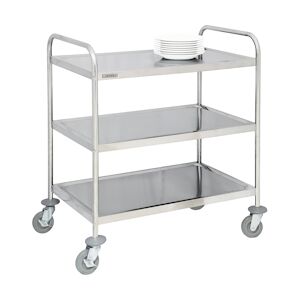 CASSELIN Chariot en inox 3 plateaux Casselin