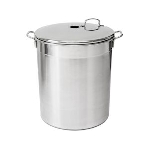 GUILLOUARD Stérilisateur pour 12 bocaux et traiteur 37 l en - 3700 cl Gris Rond Inox Guillouard 43.5x37.5 cm