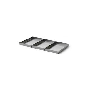 PUJADAS Plateaux Système Modulaire 1/3 pour Four à Braise 50 Acier inoxydable540 x320x30mm