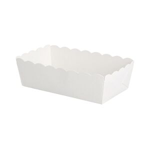 García de Pou 4000 Unités - Deli-Barquettes 210 + 15 Pe G/M2 9X5X3,2 Cm Blanc Carton - Garcia de Pou