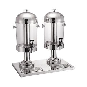 García de Pou Distributeur De Jus 2X8 L 56X35X59Cm Argente Inox - Garcia de Pou