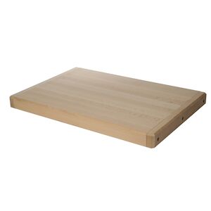 Lobrot billot planche a hacher en bois de hetre 60x40x5 cm