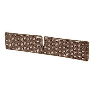 PROLINEA reglette diagonale amovible 46.5x1x9 cm,polypropylene tresse chocolat pour carita 40x30 cm - carton de 8