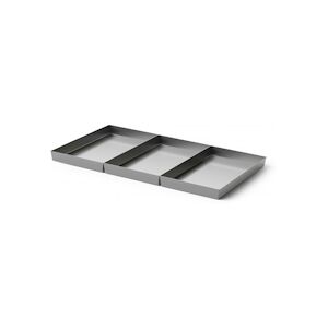 PUJADAS Plateaux Systeme Modulaire 1/3 pour Four a Braise 50 Acier inoxydable540 x320x30mm