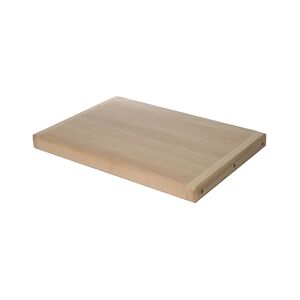 Lobrot billot planche a hacher en bois de hetre 50x35x4 cm