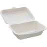 Metro Professional take-away kebab container canne à sucre bagasse 8x12,5x7cm 5x50 pièces blanc