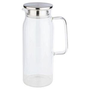 APS 10792 Carafe en verre avec couvercle inox filtrant Ø