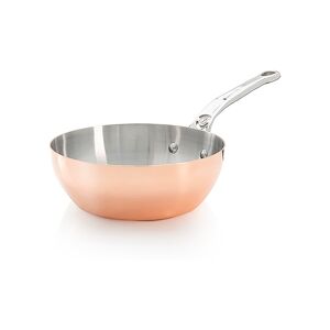 de Buyer Sauteuse bombée induction cuivre et inox H. x diam.20 cm 1.7 L de Buyer