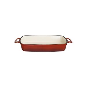 VOGUE Plat en fonte rectangulaire 2.8 L rouge - GH320