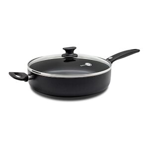 Sauteuse Cambridge 28 cm en Ceramique + couvercle -  480 cl Noir Rond Ceramique Greenpan