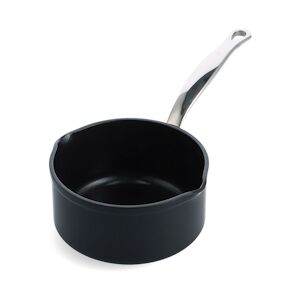 Casserole Bec Verseur Barcelona pro 16 cm sans couvercle -  150 cl Noir Rond Ceramique Greenpan