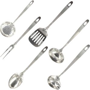 FACKELMANN Ustensiles de cuisine inox Oxford x6