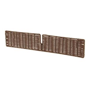 PROLINEA reglette diagonale amovible 46.5x1x9 cm,polypropylene tresse chocolat pour carita 40x30 cm - carton de 8