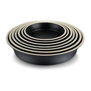 PUJADAS Plat a Tapas Melamine Terra Ø 19 a 35,5 cm - - Noir 28,5 (Ø) cm P22.742