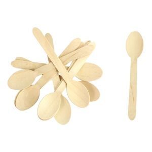 1000 petites cuilleres a dessert jetables 11 cm en bois de bouleau