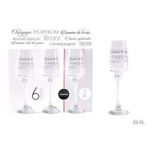 ART Lot de 4 Flutes Suggestion(barette de 3) Maitre Chef