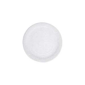 Firplast Assiette en carton blanche  23 cm (5X100)