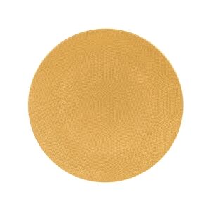 Assiette de présentation Vésuvio safran 31 cm - Jaune Rond