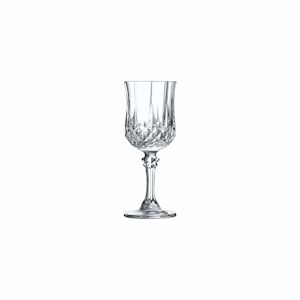 6 verres à liqueur 6cl Longchamp - Cristal d'Arques - Verre ultra transparent au design vintage - Publicité