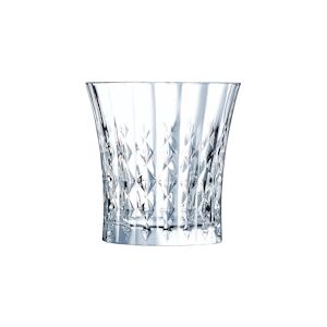 6 verres à eau 27cl Lady Diamond - Cristal d'Arques - Verre ultra transparent au design vintage - Publicité