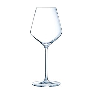 6 verres à pied 38cl Ultime - Cristal d'Arques - Verre ultra transparent moderne - Publicité