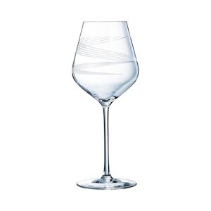 4 verres à pied 47cl Intense - Cristal d'Arques -ultra résistant - Publicité