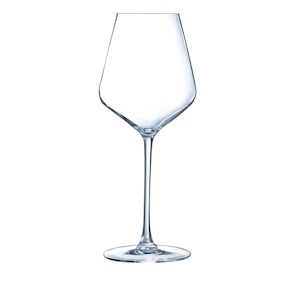 6 verres à pied 28cl Ultime - Cristal d'Arques - Verre ultra transparent moderne - Publicité