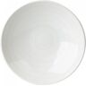 TABLE PASSION assiette creuse grès rond Fiory blanc 19 cm x 6