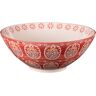 Saladier 23 cm Sagrada -  145 cl Rouge Rond Grès Table Passion 22.5x22.5 cm