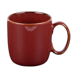 Mug Elyas rouge 38 cl x6 -  Rond Grès