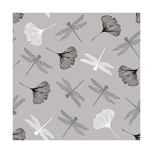 Papstar 20 Serviettes, 3 plis pliage 1/4 40 cm x 40 cm gris 