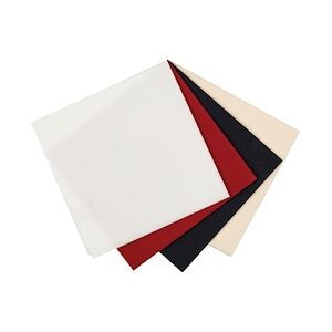 SOLIA Serviette bordeaux voie sèche AIRLAID 55g/m² 400x400 mm - par 700 pièces