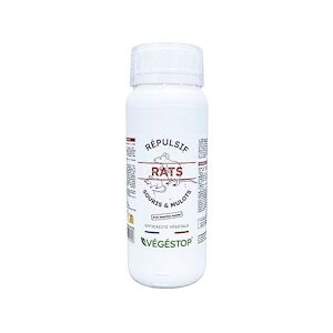 VEGESTOP Répulsif Rats, Souris & Mulots - 500 ML - Anti-rongeurs