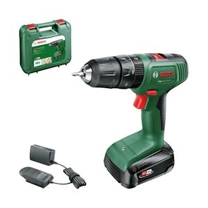 Bosch Perceuse visseuse a percussion Bosch EasyImpact 18V40 + (1xbatterie 2,0Ah) + chargeur AL18V-20 in carrying case BOSCH