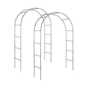 tectake 2 Arches de jardin - vert -402660