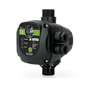VITO Régulateur de pression avec manomètre 1.5 - 10 bar 230V IP65 VITO
