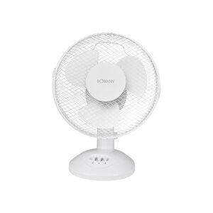 Bomann Ventilateur de table 23cm Bomann VL 1137 CB Blanc