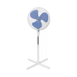 Bestron Ventilateur Sur Pied - Panier 45cm - Blanc - 45w - Debit Dair 58,45m3/min. - Vitesse De Lair 3,13m/sec - Sonore: 56,6 Db